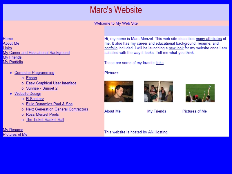 Marc's Website